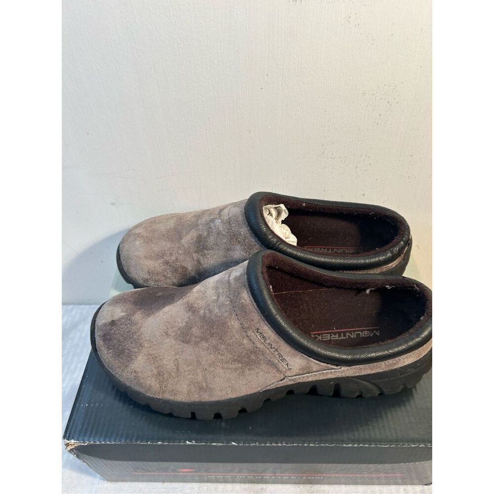 Mountain trek loafers shoes‎ size 10 brown suede Lucia Ranch